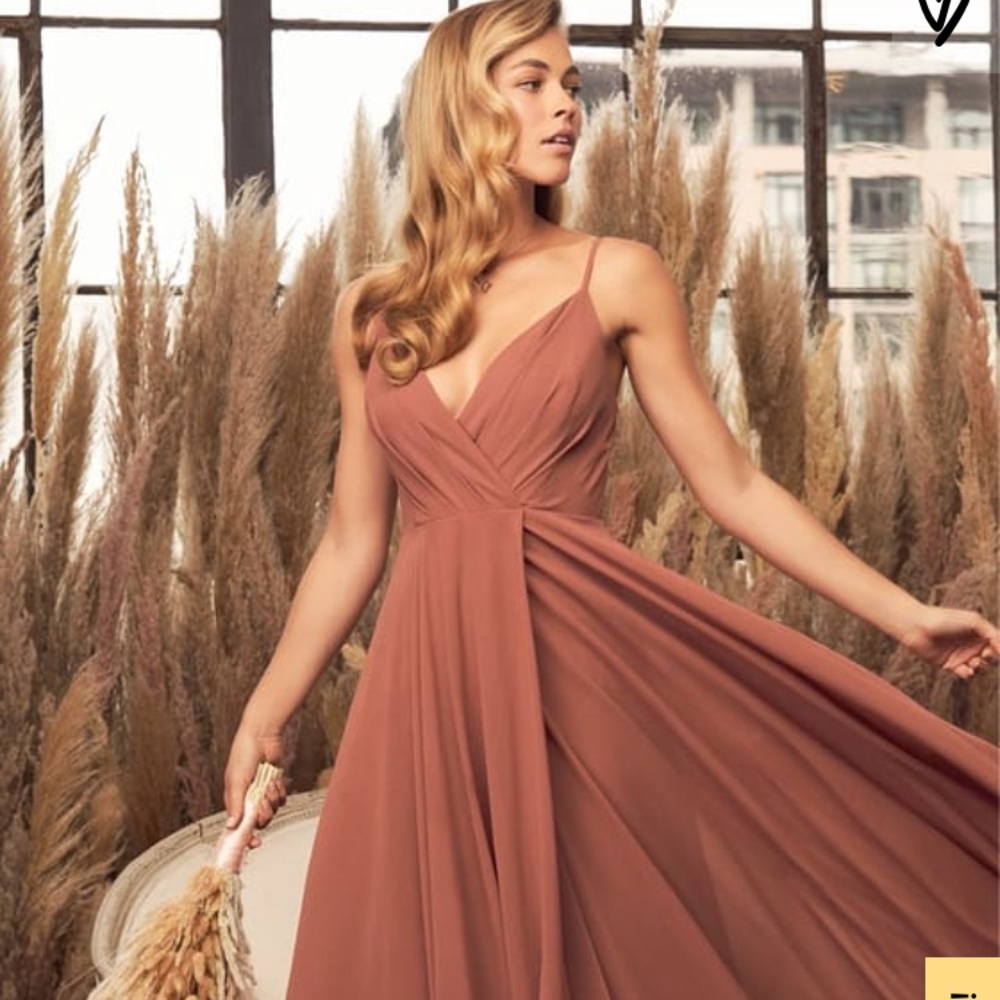 Lulus Dusty Rose Bridesmaid Dress